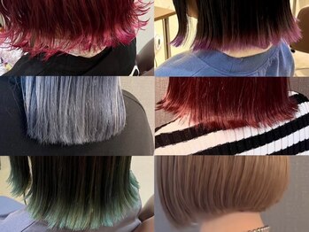 ハナハナプラス(hana hana+)の写真/透明感のある韓国カラーが得意！デザインカラーはもちろん、白髪ぼかしをしたい方もお気軽にご相談下さい◎