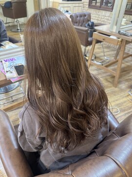 トータルビューティーサロン プリエ(prier) アッシュベージュ/マロンベージュ/姫カットレイヤー/艶髪