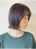 【松戸 松田】切りっぱなしボブインナーダブルカラーブリーチ有