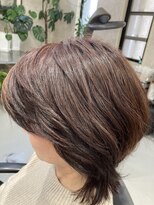 ダウエルイースト ナチュラルブレンドを入れたミディアムスタイル