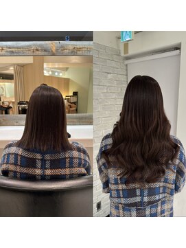 リゼル シブヤ(RISEL SHIBUYA) エクステ80本で自然なロングヘアに！