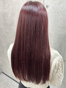 ルノン シェリー(LUNON cheliy) アプリコットオレンジくびれヘアハイライトカラー熊本