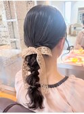 【タイト×ゆるふわhair set】