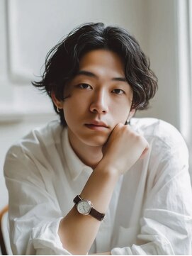 ロッソ ヘアアンドスパ 草加店(Rosso Hair&SPA) 爽やかメンズパーマスタイル