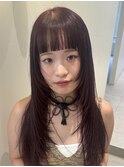 レイヤーカット×顔周りレイヤー×姫カットレイヤー|栄