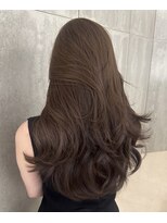 ブレス バイ ファースト 大和吉岡店(Breath by first)&nbsp;【大和町美容室】イルミナ透明感グレージュブラウン＆オージュア