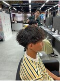 波巻きシャドウパーマ