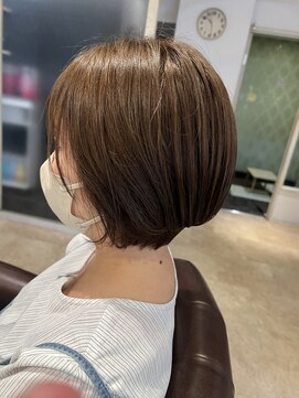 ハピネスフィール 宇治店(Happiness FEEL) 艶カラー×ショートボブ