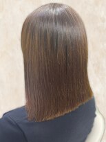 ヘアーサロン ティアレ(hair salon Tiare) 20代30代40代チョコレートベージュ×ナチュラル×切りっぱなし