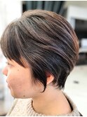 丸みショート