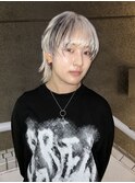 ホワイトデザインカラーマッシュウルフ