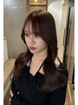 ラピス 新宿(Lapis) 【Lapis新宿】ナチュラルブラウンカラー×韓国巻き