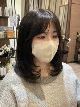 ヘアメイク シュシュ(Hair make chou chou) 韓国レイヤー　髪質改善　顔まわりカット