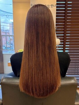 【109.カラー×髪質改善】縮毛矯正・白髪染め・ショートカット♪