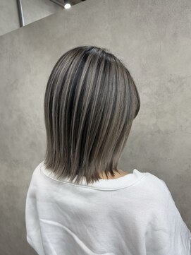 サニー 渋谷(SUNNY) バレイヤージュ、ハイライト、レイヤーカット、ダブルカラー