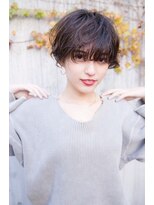 オースティン 調布アミックス(AUSTIN)&nbsp;大人かわいい前髪セシルカットココアブラウンフリンジウェーブ