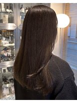 オーガニック リブ 川越(organic+live) 冬の美人髪◎透明感オリーブベージュ×赤み無しカラーで旬顔に