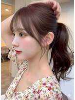 フォルテ プリモ 焼津 藤枝(FORTE PRIMO) 前髪カット/顔まわり/大人ガーリー/ダブルカラー/髪質改善/焼津