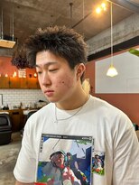 エディ(Edy)&nbsp;スパイキーショートメンズ刈り上げボックスショート眉毛カット