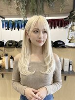 チオ(Chio)&nbsp;【富山】ハイトーンブロンド×韓国風レイヤーロング