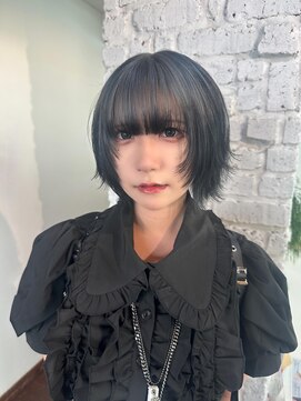 バンビ ミムデオム(BAMBI MIMU de HOMME) ルーツカラー×姫カットウルフショート