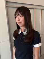 ローレンアオ(LOREN AO)&nbsp;ダークパープル/ナチュラルショート/ミルクブラウン/夏/矢場町