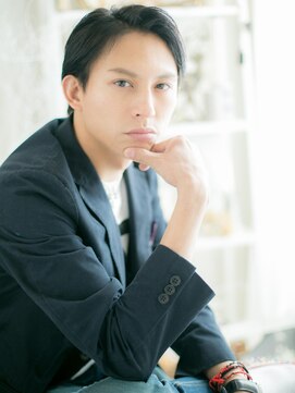 モッズヘア 上尾西口店(mod's hair) アップバング＆七三の《ウェットショート》a