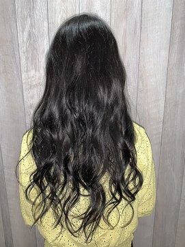 えほん美容室 ゆるふわ巻き髪ロング