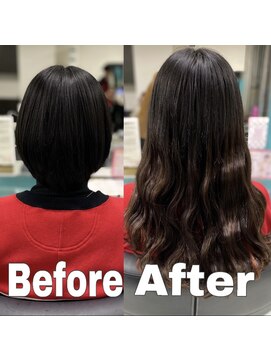 サファイア(SAPPHIRE) #インナーカラー#レッド#レッドブラウン#プルエクステ#浜松