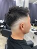男の刈り上げメンテナンスコース　￥3300