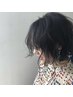 【トップのボリュームが気になる方必見】カット＋根元パーマ＋前処理