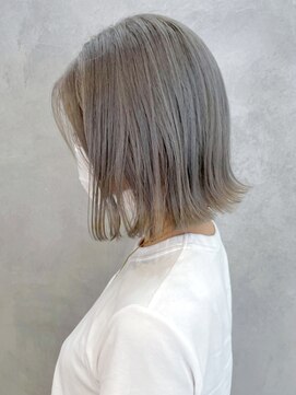 アイティーバイアルバム 松戸店(IT by ALBUM) 外ハネミルクティー_くすみブルーミニウルフテラコッタ_ba344761