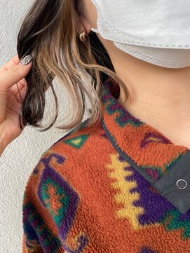 ビビグランジュテ(BiBi) 高知　南国市　BiBi glandjete　インナーカラー　冬カラー