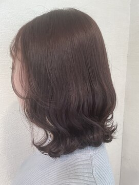 リアン 熊谷本店(Rien) ブリーチなし艶ピンクカラー☆