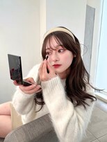 フィル 横浜(fil)&nbsp;シースルーバングシアアッシュベージュ_ダークアッシュチェリー