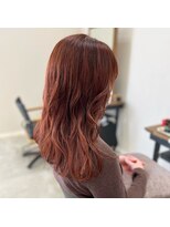 ラフ(LAFF)&nbsp;セミロング/ピンク系/暖色