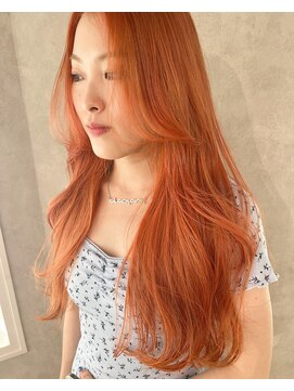 ハイプ(HYPE) 【藤沢/辻堂】韓国風/オレンジベージュ/ダブルカラー