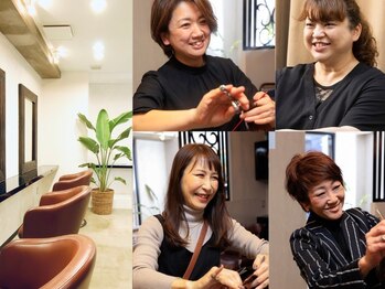 OHI 赤羽店の写真/◆15年以上の経験を持つ人気女性Stylistのみ在籍◆髪を知り尽くした上級技術者が完全マンツーマンで施術◆