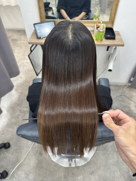 ミント 鳳(Mint.) 20代30代40代髪質改善トリートメントショコラアッシュナチュラル