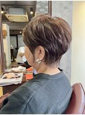 50代におすすめ、お首が綺麗に見えるショートヘア
