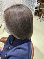 アズール 草加(azule)&nbsp;ダブルカラー　　グレーべージュ