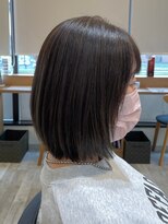 アトリエコア(Atelier Coa)&nbsp;ミルクティーベージュカラーくびれヘアグレージュカラー韓国