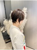 40代50代小顔似合わせカットくびレイヤーエモージュ大人可愛い