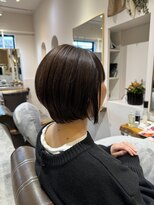 アンユヘアー 与野駅前店(unu.hair) 30代40代50代与野美容室/質感再生カラー/白髪染め/ショートボブ