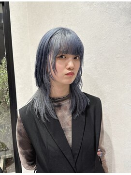 アース 今池店(HAIR&MAKE EARTH) ハイトーン×ウルフカット