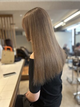 ジャンクス 千葉(junks) ミルクティーベージュ/ブロンド/髪質改善/SAKINA