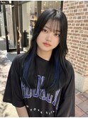 【天神】インナーブルーX韓国風レイヤー