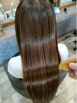 ダ ライク(da.Like)の写真/髪に栄養を閉じ込める【インピタリトリートメント】で徹底ケア♪内部に栄養をたっぷり与えてツヤ髪に♪