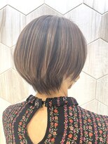 ビューティドレッセヤマノ 池袋パルコ(Beauty Dresse YAMANO)&nbsp;【白髪ぼかし】30代40代50代60代/ショートボブ/ハイライト