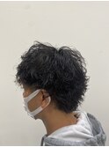 メンズ×ツイストスパイラルパーマ